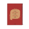 Eco Kraft Sert Kapaklı, Spiralli Defter, 200 Sayfa