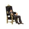 Efsanevi Tony Montana Figürü, Siyah/Altın, 18 cm Yükseklikte