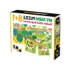 Eğitici 8+1 Farm Puzzle Seti (2-5 Yaş)