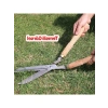 Eğri Çim Budama Makası, 50 cm Keskin Metal Bıçak