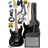 Elektro Gitar Seti - 50 WATT Bluetooth Şarjlı Amfi ve Kulaklık ile