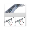 Ergonomik 6 Kademeli Alüminyum Laptop Standı Gri