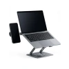 Ergonomik Laptop Standı - Karbon Çelik, 360° Döner