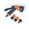 Ergonomik Tasarımlı Çok Fonksiyonlu Bahçe Sulama Tabancası - 3 Adaptör ile