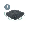 Ergonomik Wobble Denge Oturma Yastığı, Gri, Aktif Çalışma için