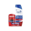 Erkekler için Kepek Karşıtı Şampuan ve Deodorant Seti