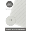 Esnek Kapaklı Orta Boy Defter 13x21 cm - Gri