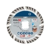 Evrensel Elmas Kesme Diski, 12,5 cm, X-Lock