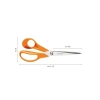 Evrensel Makas - 21 cm Uzunluk, Turuncu