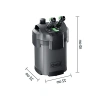 EX 700 Plus Akvaryum Dış Filtre - 100-200 L Akvaryumlar İçin