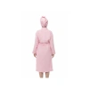 Extra Yumuşak Pamuklu Saç Havlusu - Bone Model, Pembe