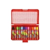Faber-Castell Altıgen Pastel Plastik Kutu,12li (125112)