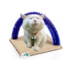 Fırçalı Kedi Kaşınma ve Masaj Tahtası (Mavi)