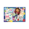 Gabbys Dollhouse Temalı 2x24 Parça Çocuk Puzzle