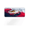 Geniş 90x40 cm Yarış Araba Tasarımlı Kaymaz Mouse Pad - Suya Dayanıklı Yüzey