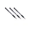 Geniş Uçlu Rollerball Jel Kalem, 1,0 mm, Siyah Renk, 3lü Paket