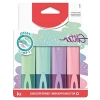 Glitter Pastel Fosforlu Kalem Seti - 4 Adet