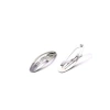 Gümüş Renk Metal Çıtçıt Toka (100 Adet) 5 Cm