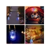 Güneş Enerjili Dekoratif LED Fener, Bahçe İçin