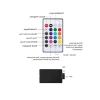 Güneş Enerjili Kamp Lambası ve Bluetooth Hoparlör, RGB LED Kumandalı