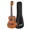 Hakiki Ağaç Tenör Ukulele Çantası ve Aksesuar Seti