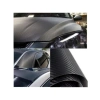 Hava Kanallı Siyah Karbon Kaplama Folyosu 20 cm x 150 cm