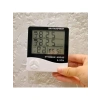İç Mekan Sıcaklık ve Nem Ölçer - Büyük LCD Ekranlı