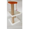 İki Katlı Beyaz Yavru Kedi Tırmalama Tahtası