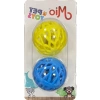 İkili Asetatlı Klasik Top, 3.8 cm, Eğlenceli Kedi Oyuncağı