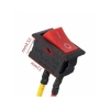 Işıksız On/Off Anahtar 2 Pin, 6A 250V Kompakt Tasarım