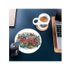 İstanbul Temalı Kupa Fincan ve Mouse Pad Seti 20x20 cm
