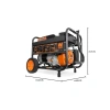 Jeneratör Tekerlek ve Kol Kiti, 4500-4750 Watt Uyumlu