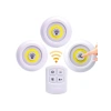 Kablosuz 3 LED Aydınlatma - Pille Çalışan Yapışkanlı