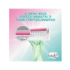 Kadın Tıraş Bıçağı 3lü Blister, Oynar Başlık ve Aloe Vera Şeridi