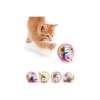 Kafesli Renkli Kedi Köpek Oyun Topu (6 cm)