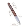 Kahverengi 0,5 mm Kalem ve Silgi Yedekli Set