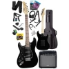 Kaliteli 35W Elektro Gitar Seti (Gül Klavye, Strat Kasa)