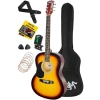 Kaliteli Akustik Gitar Seti - 40 İnç