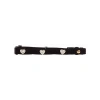 Kalp Taşlı Parlak Kedi Boyun Tasması, 30 cm