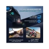 Kameralı Motosiklet Kask İnterkom - Bluetooth 5.0, 1080p HD Video Kayıt