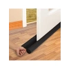 Kapı Altı Rüzgar Önleyici Isı Yalıtım Süngeri - 85 cm, Çift Taraflı, Siyah
