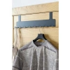 Kapı Arkası Askılık, 8 Kancalı Metal Organizer, Siyah