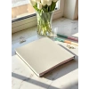 Kare Formlu PU Deri Not Defteri - 16,5x16,5 cm