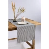 Kareli Keten Piti Piknik Örtüsü - 40 x 150 cm