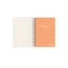 Kareli Spiralli Defter - 17x24 cm, Kırmızı