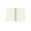 Kareli Spiralli Defter - 17x24 cm, Kırmızı