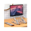 Katlanabilir Alüminyum Laptop Standı, 13 Kademeli Yükseklik