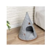 Katlanabilir Kedi Evi - Taşınabilir, Kolay Kurulum, Isı Yalıtımlı, Gri