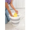 Katlanabilir Pratik Plastik Kova - 12.8 Litrelik Hacim