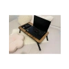 Katlanır Laptop Sehpası, Telefon ve Tablet Bölmeli, Modern Tasarım